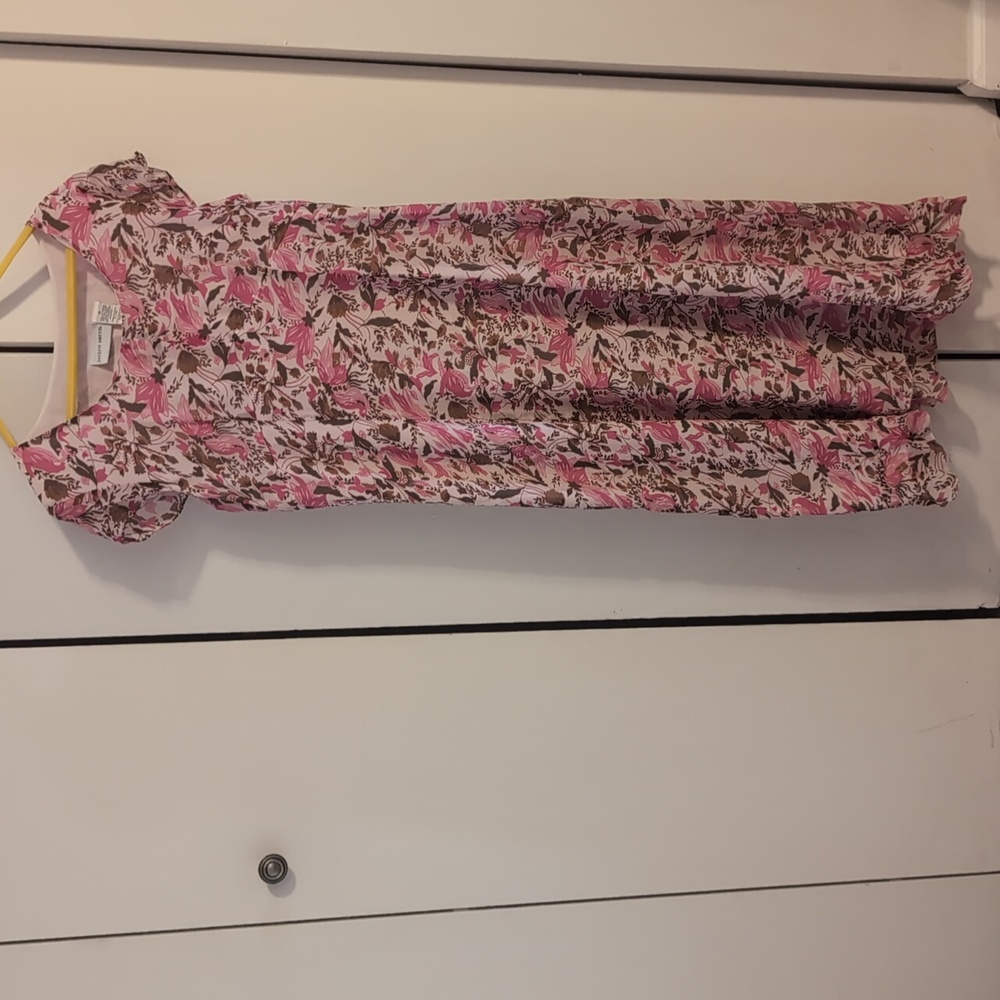 Jaclyn Smith silk floral dress